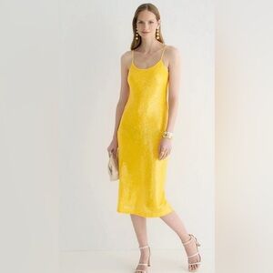 Brand New JCrew Yellow Dress Size 2